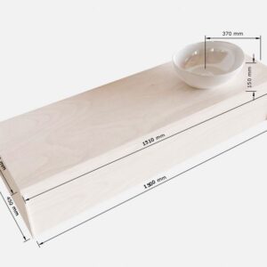 MONDIAZ LUSH 150 badmeubel underlayment 1 lades BARCO rechts 1 kraangat