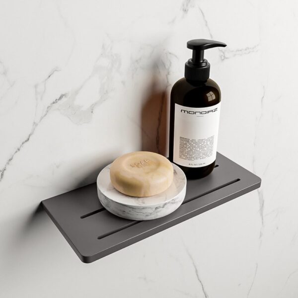MONDIAZ EASY Planchet 31cm solid surface kleur Dark Grey