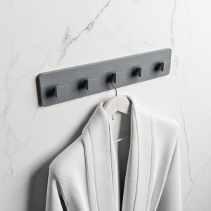 MONDIAZ EASY Handdoekhaakjes 45cm solid surface kleur Plata