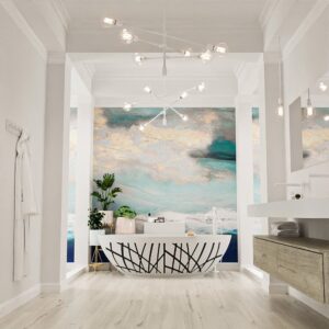 MONDIAZ HOLM DESIGN vrijstaand bad 180x85cm kleur Urban / Talc