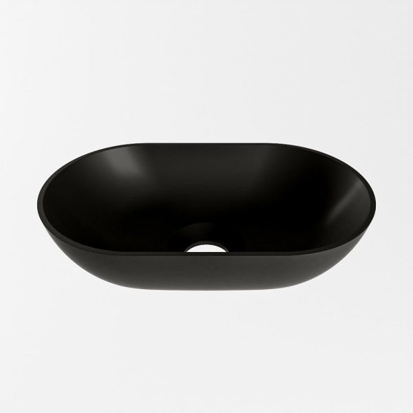 MONDIAZ POOLE solid surface opzetkom kleur Urban | Urban. Afmeting 30x18x8cm