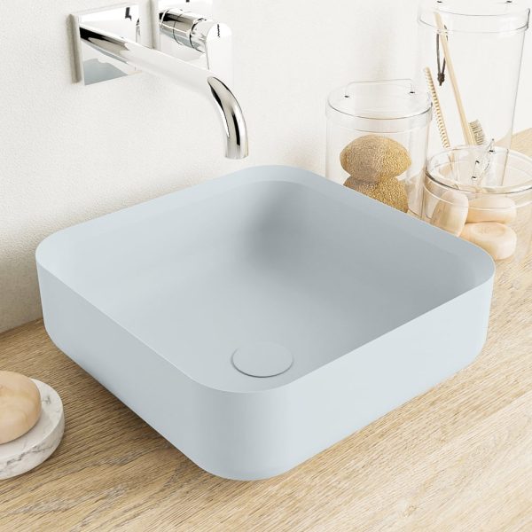 MONDIAZ BINX Waskom solid surface 36cm kleur Clay / Clay