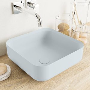 MONDIAZ BINX Waskom solid surface 36cm kleur Clay / Clay