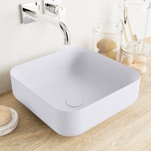 MONDIAZ BINX Waskom solid surface 36cm kleur Cale / Cale